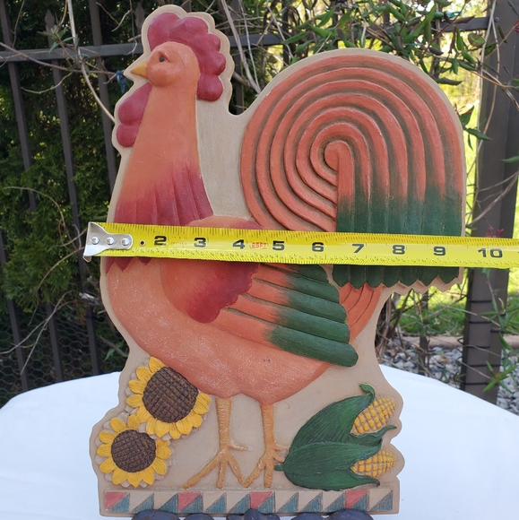 Jim Shore Rooster Garden Artistry by Enesco Decor - Picture 2 of 13